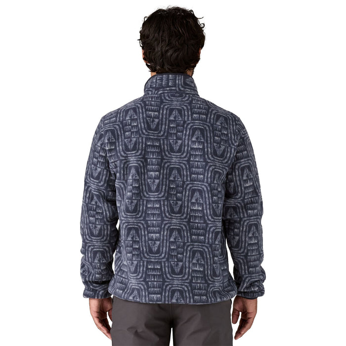 Patagonia Men's Lightweight Synchilla Snap-T Pullover Flow: Sunken Blue Image 03