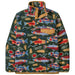 Patagonia Men's Lightweight Synchilla Snap-T Pullover Salmon Energy: Old Growth Green Image 01