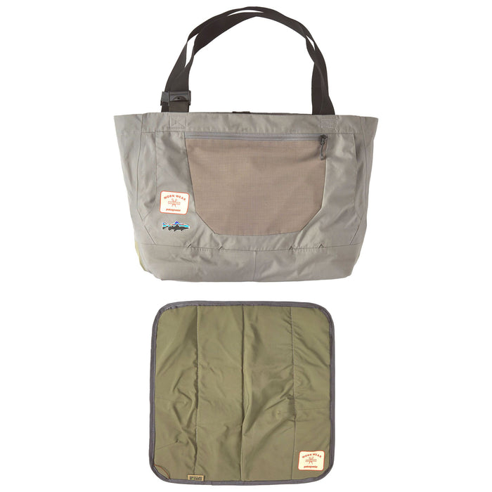 patagonia men's diaper bag Patagonia ReCrafted Wader Tote Bag — TCO Fly Shop