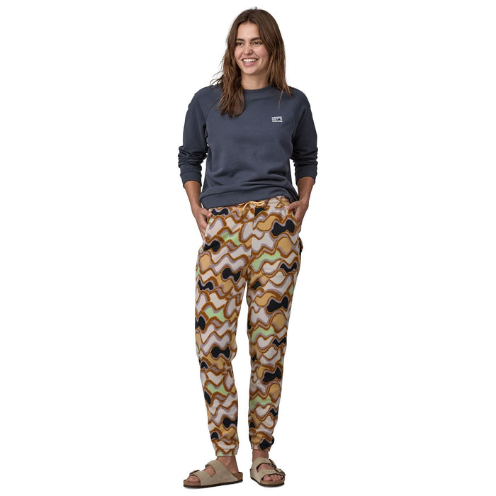 Patagonia Womens Micro D Joggers Small Currents: Natural Image 02