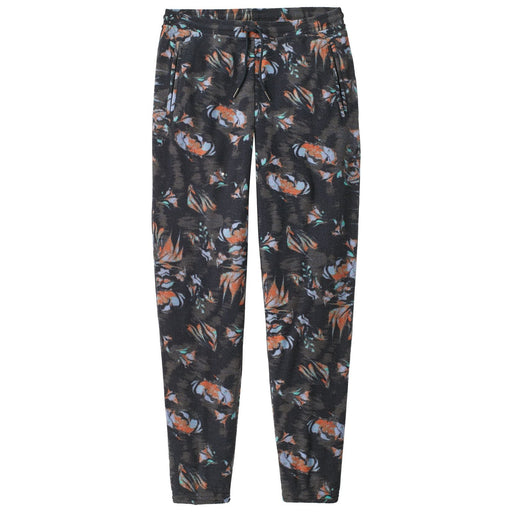 Patagonia Women's Micro D Joggers Swirl Floral: Pitch Blue Image 01