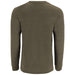 Simms Men's Logo LS T-Shirt Loden Heather Image 02