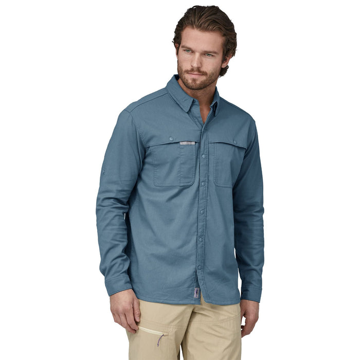 Patagonia Men's Early Rise Stretch Shirt Light Plume Grey Image 03