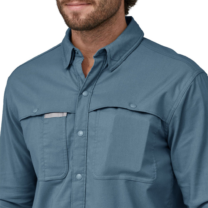 Patagonia Men's Early Rise Stretch Shirt Light Plume Grey Image 05