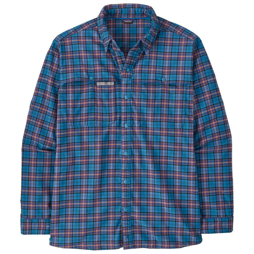 Patagonia Men's Early Rise Stretch Shirt On the Fly: Anacapa Blue Image 01