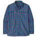 Patagonia Men's Early Rise Stretch Shirt On the Fly: Anacapa Blue Image 01
