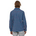 Patagonia Men's Early Rise Stretch Shirt On the Fly: Anacapa Blue Image 05