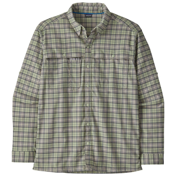 Patagonia Men's Early Rise Stretch Shirt On the Fly: Salvia Green Image 01