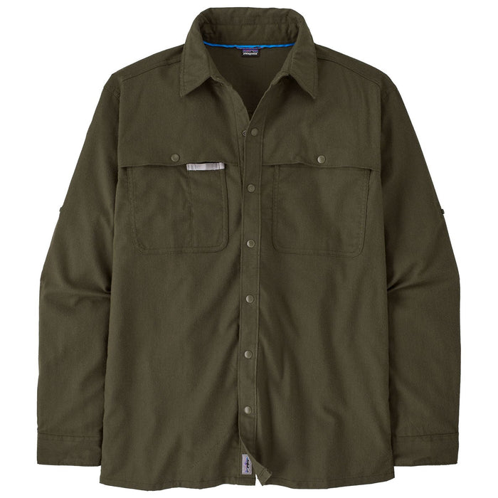 Patagonia Men's Early Rise Stretch Shirt Pine Needle Green Image 01