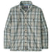 Patagonia Men's Long-Sleeved Island Hopper Shirt Longshore: Dyno White