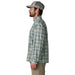 Patagonia Men's Long-Sleeved Island Hopper Shirt Longshore: Dyno White