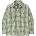 Patagonia Men's Long-Sleeved Island Hopper Shirt Longshore: Lichen Green