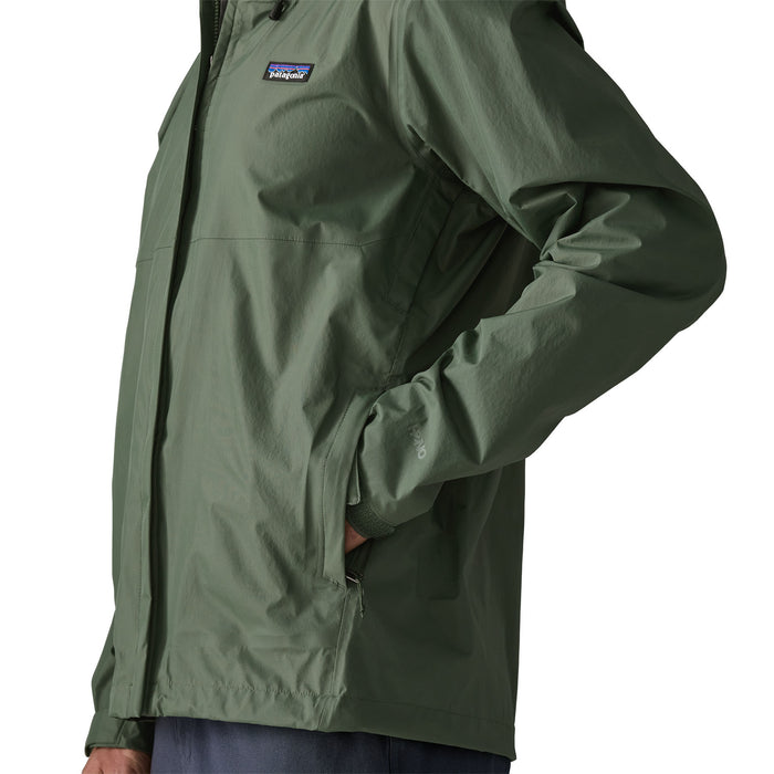 Patagonia Men's Torrentshell 3L Rain Jacket Canopy Green Image 06