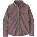 Patagonia Women's Early Rise Stretch Shirt LS Santa Cruz: Burl Red Image 01