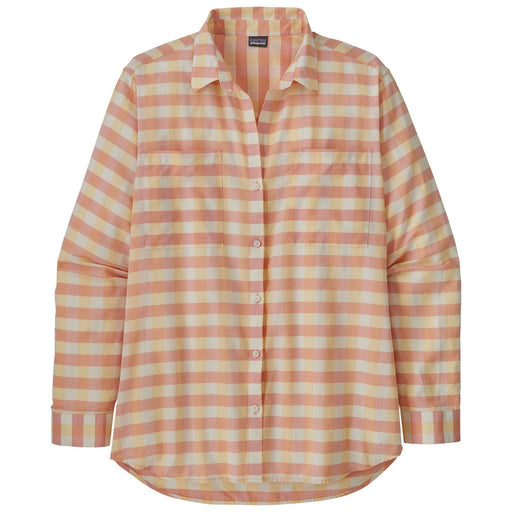 Patagonia Women's LW A/C Buttondown Check: Sunfade Pink Image 01