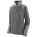 Patagonia Women's R1 Fitz Roy Trout 1/4 Zip Long Sleeve Noble Grey Image 01