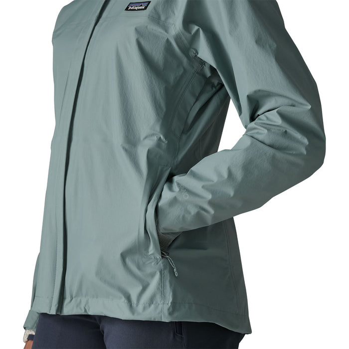 Patagonia Women's Torrentshell 3L Rain Jacket Blue Sage