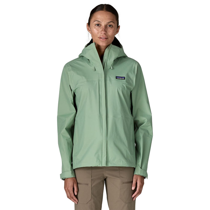 Patagonia Women's Torrentshell 3L Rain Jacket Ellwood Green Image 02