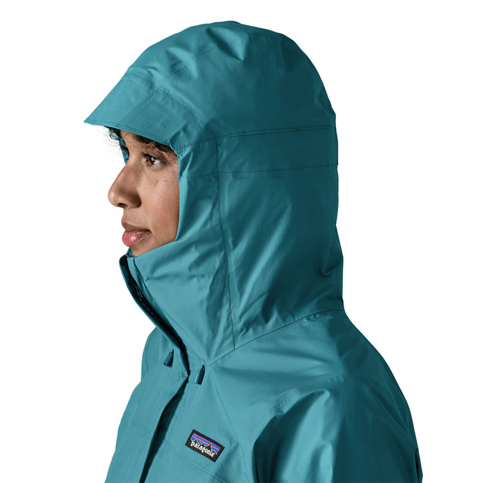 Patagonia Women's Torrentshell 3L Rain Jacket Glacial Blue Image 05