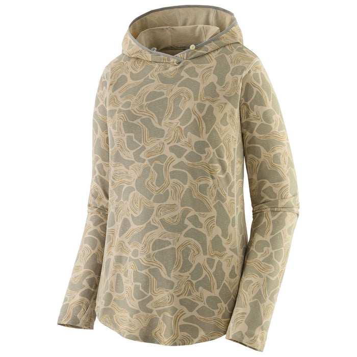 Patagonia Women's Tropic Comfort Natural Hoody Coastal Edge: Natural