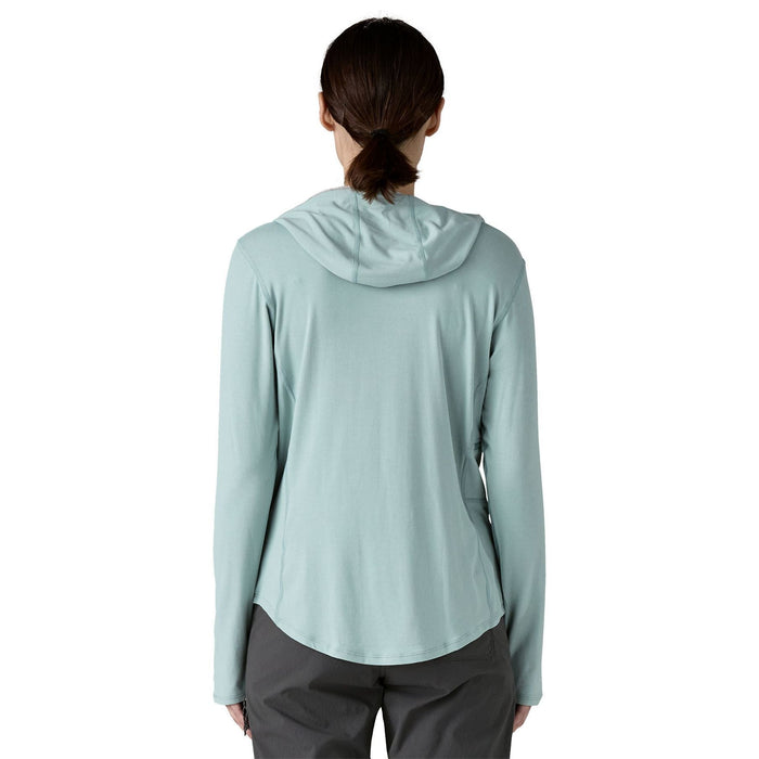 Patagonia Women's Tropic Comfort Natural Hoody Thermal Blue Image 04