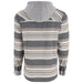 Simms Santee Flannel Hoody Black / Slate Blanket Stripe Image 02