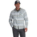 Simms Santee Flannel Hoody White / Pale Pine Blanket Stripe Image 03