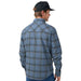 Stio Men's Junction Midweight Flannel Shirt Stormy Weather Plaid Image 05