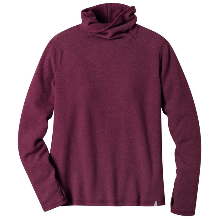 Stio Women's Turpin Fleece Funnel Neck Aubergine Image 01
