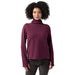 Stio Women's Turpin Fleece Funnel Neck Aubergine Image 02