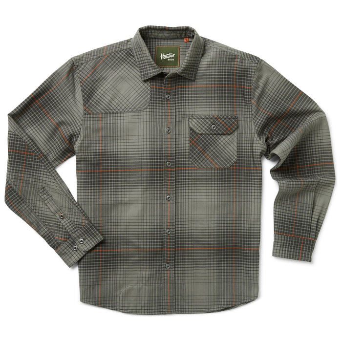 Howler Brothers Harker's Flannel Roberts Plaid : Charcoal Image 01