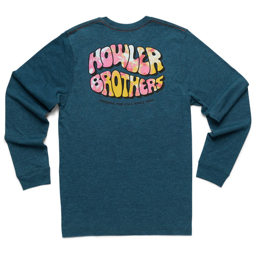 Howler Brothers Select Long Sleeve T Bubble Gum : Key Largo Image 01