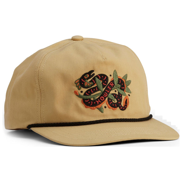 Howler Brothers Unstructured Snapback Hats Howler Eel : Gold Twill Image 01