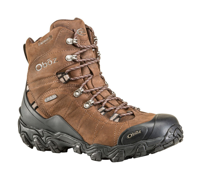 Oboz Footwear Men's Bridger 8" Insulated B-DRY Bark Image 01