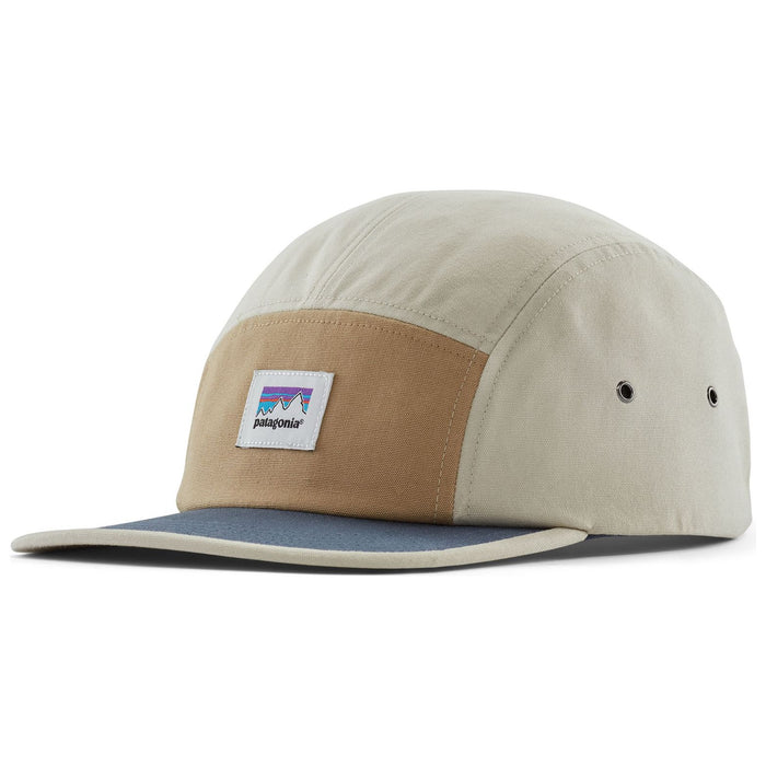 Patagonia Graphic Maclure Hat Shop Sticker: Classic Tan Image 01