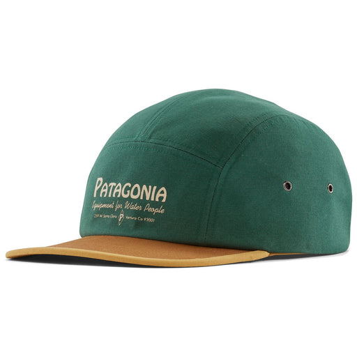 Patagonia Graphic Maclure Hat Water People Banner: Conifer Green Image 01