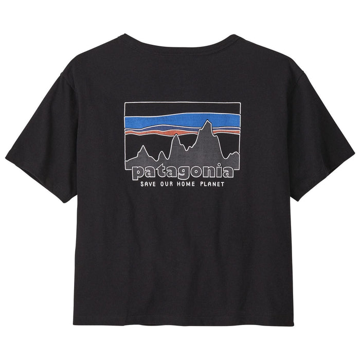 Patagonia Women's '73 Skyline Easy Cut Responsibili-Tee Ink Black Image 01
