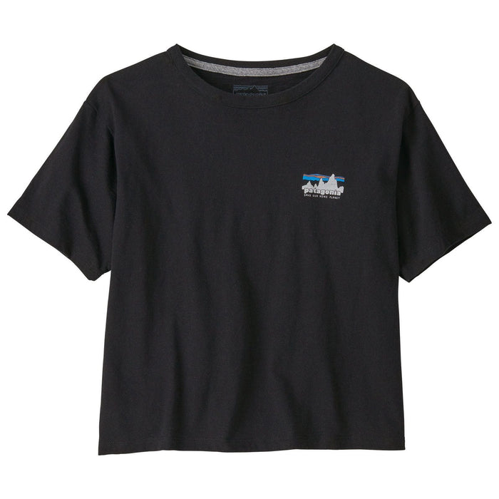 Patagonia Women's '73 Skyline Easy Cut Responsibili-Tee Ink Black Image 02