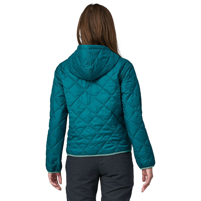 Patagonia Women's Diamond Quilted Bomber Hoody Belay Blue Image 03