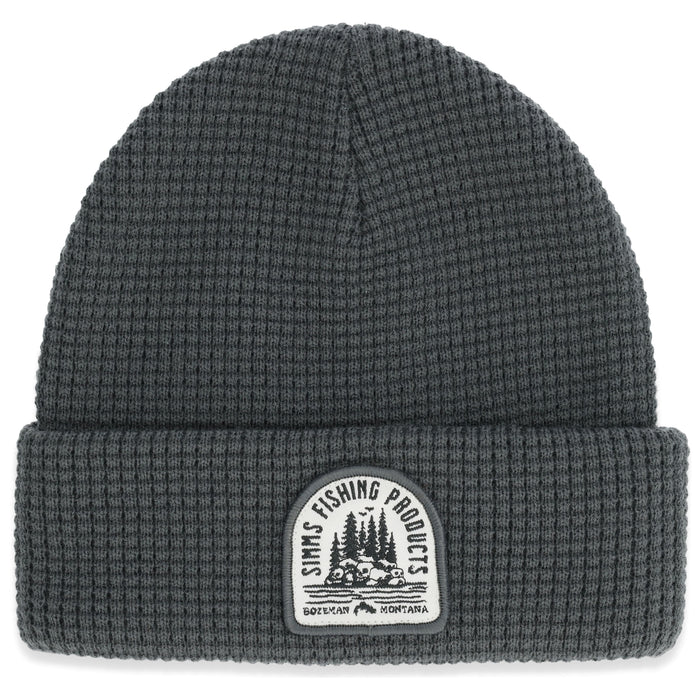 Simms Everyday Waffle Knit Beanie Slate Image 01