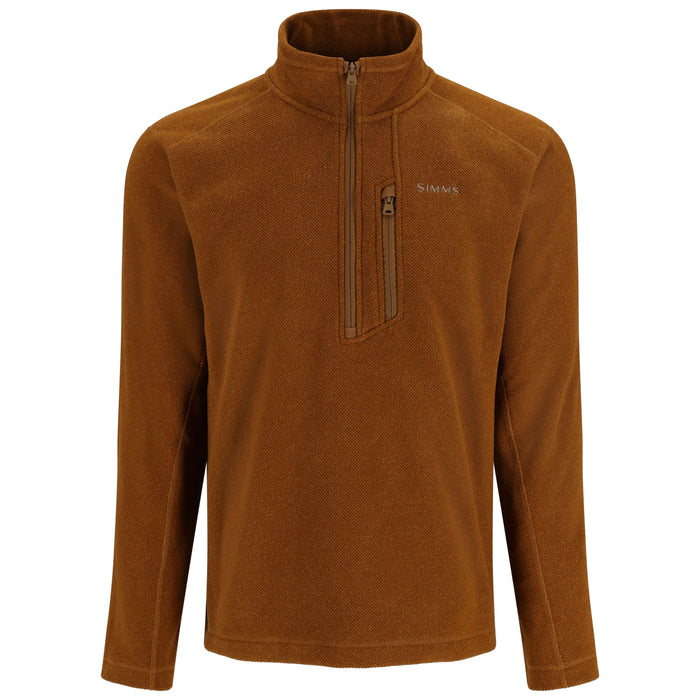 Simms Rivershed-Half Zip Cobia Heather Image 01