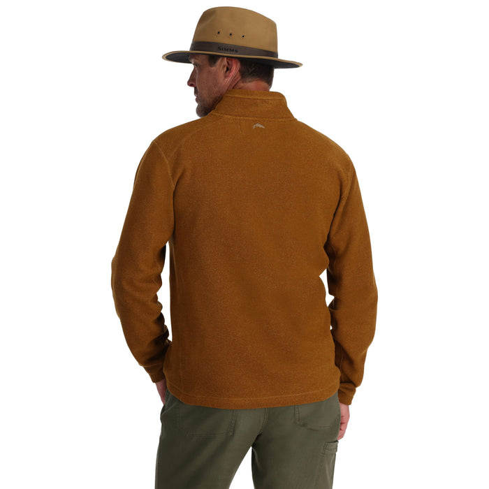 Simms Rivershed-Half Zip Cobia Heather Image 04