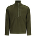 Simms Rivershed Half Zip Riffle Heather Image 01