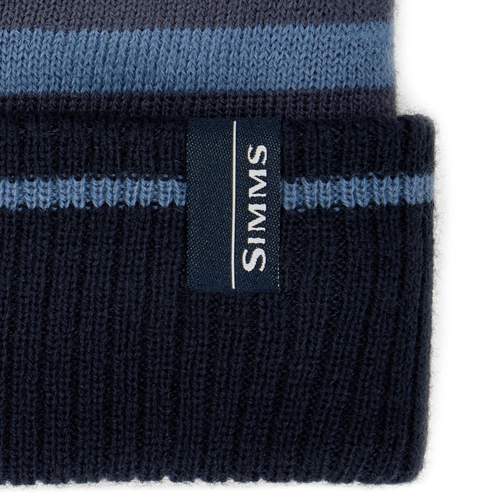 Simms Tip-Up Pom Beanie Huckleberry Image 03