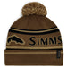 Simms Tip-Up Pom Beanie Jasper Image 01