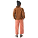Stio Women's Rawlins Shearling Fleece Pullover Mustang / Cedar Blush Image 03