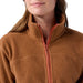 Stio Women's Rawlins Shearling Fleece Pullover Mustang / Cedar Blush Image 06