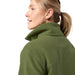 Stio Women's Rawlins Shearling Fleece Pullover Pine Forest Image 06