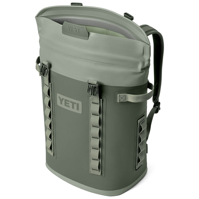 YETI Hopper M20 Backpack Soft Cooler Camp Green