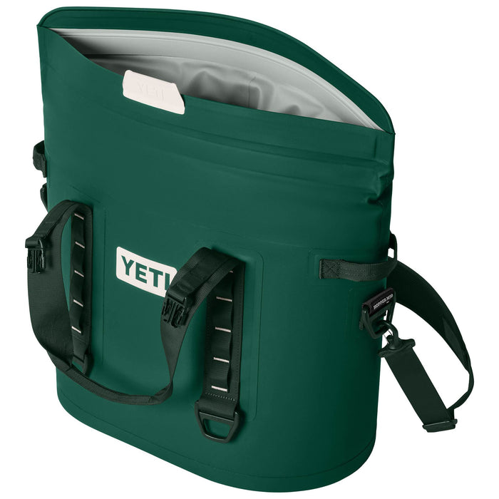 YETI Hopper M30 2.0 Tote Soft Cooler Black Forest Green Image 03